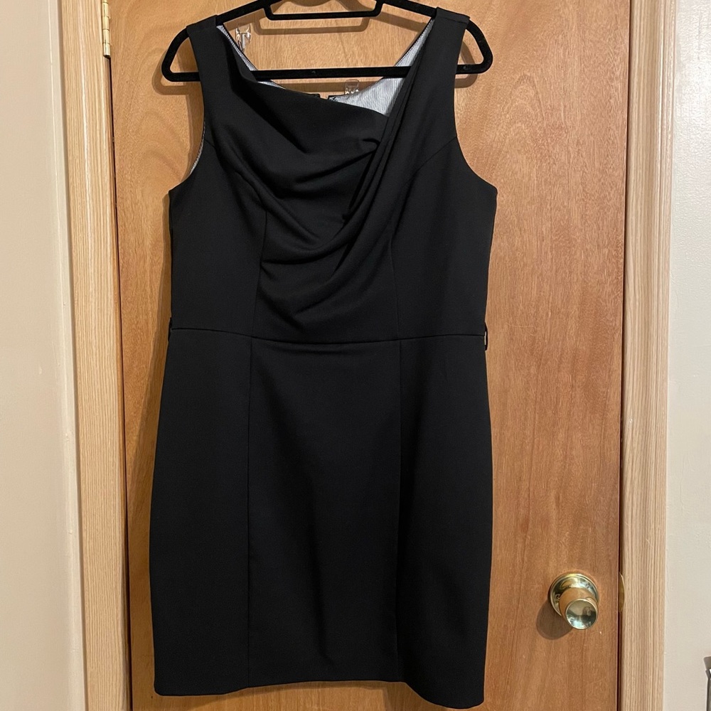 LAST CALL! Ruched Front Little Black Dress